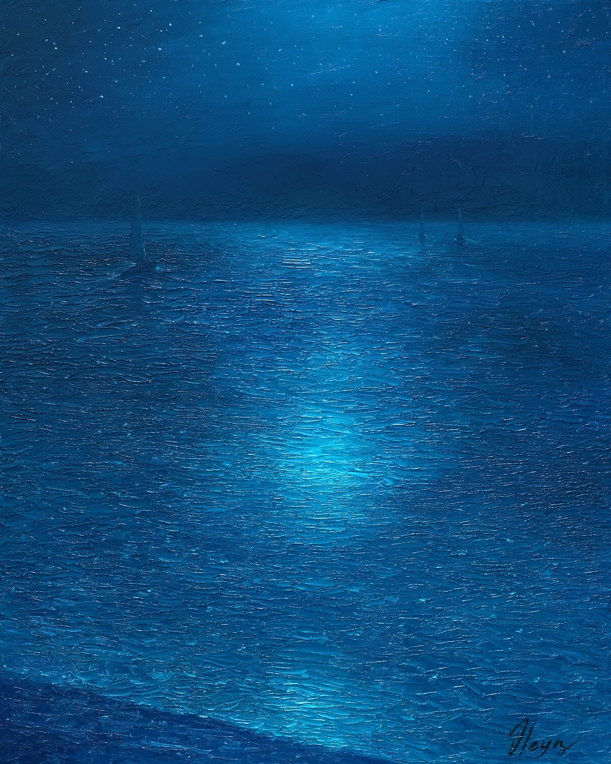 Dmitry Oleyn, Night, 2023