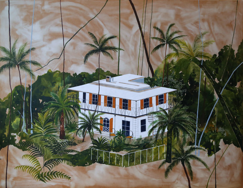 Charlotte Keates, My Mind is an Overgrown Jungle, 2017
