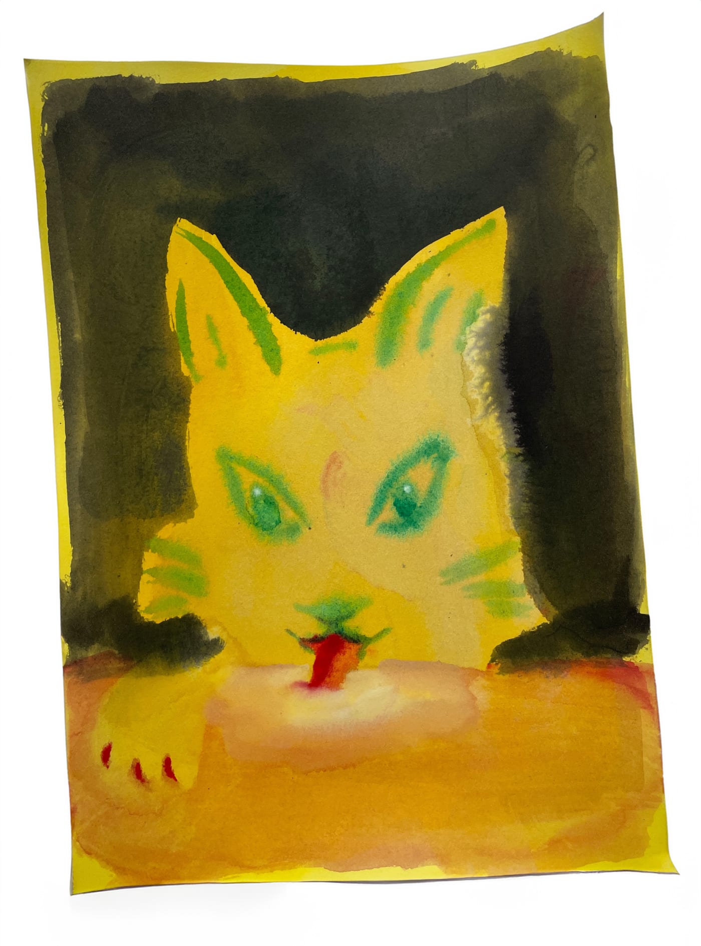 Grace Mattingly, Thirsty Cat, 2024