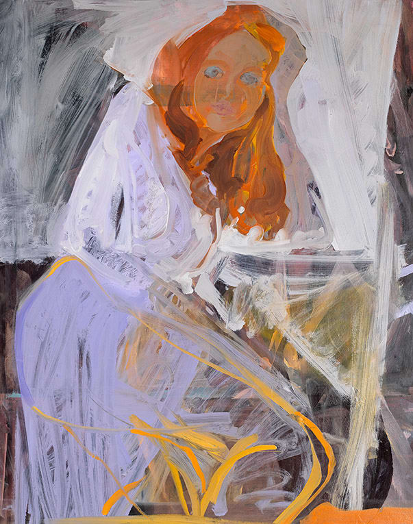 Elaine Speirs, Lilac Dress, 2017