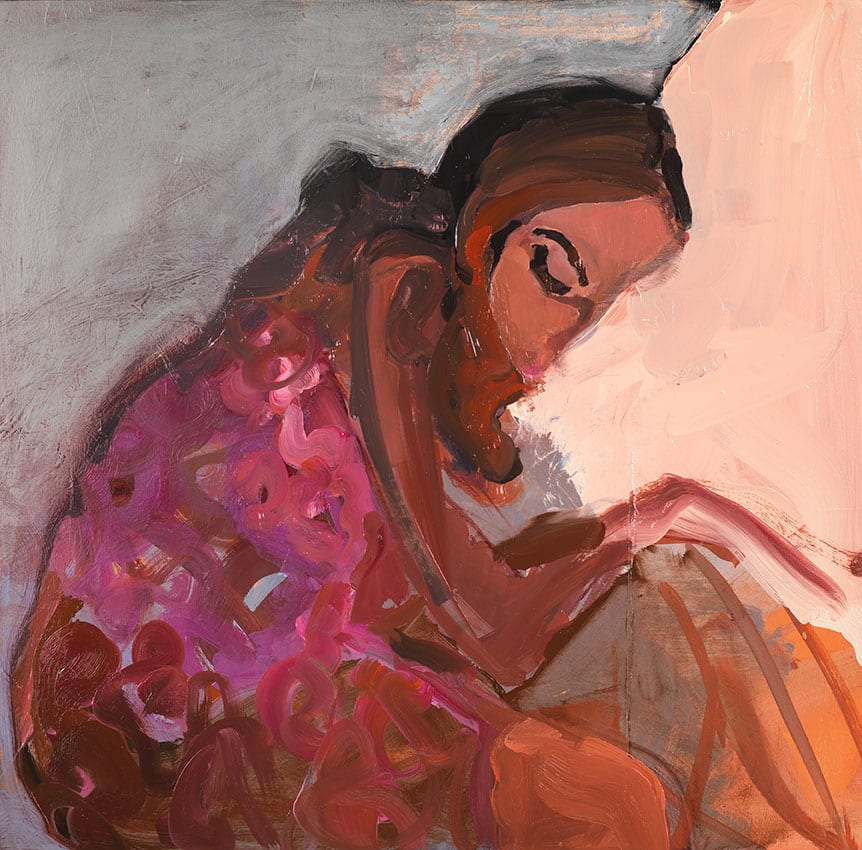 Elaine Speirs, Pink Flowers, 2017