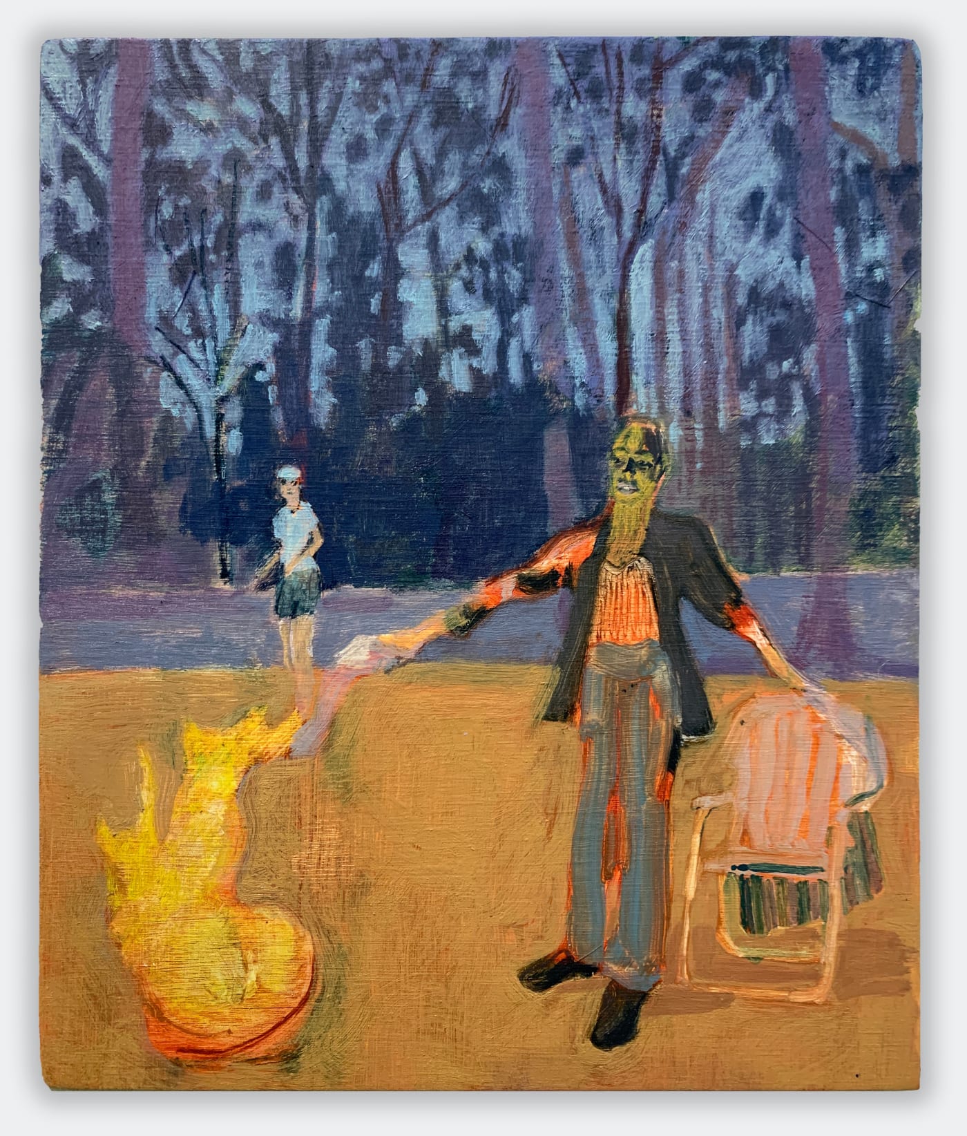 Danny Leyland, To light a fire, 2023