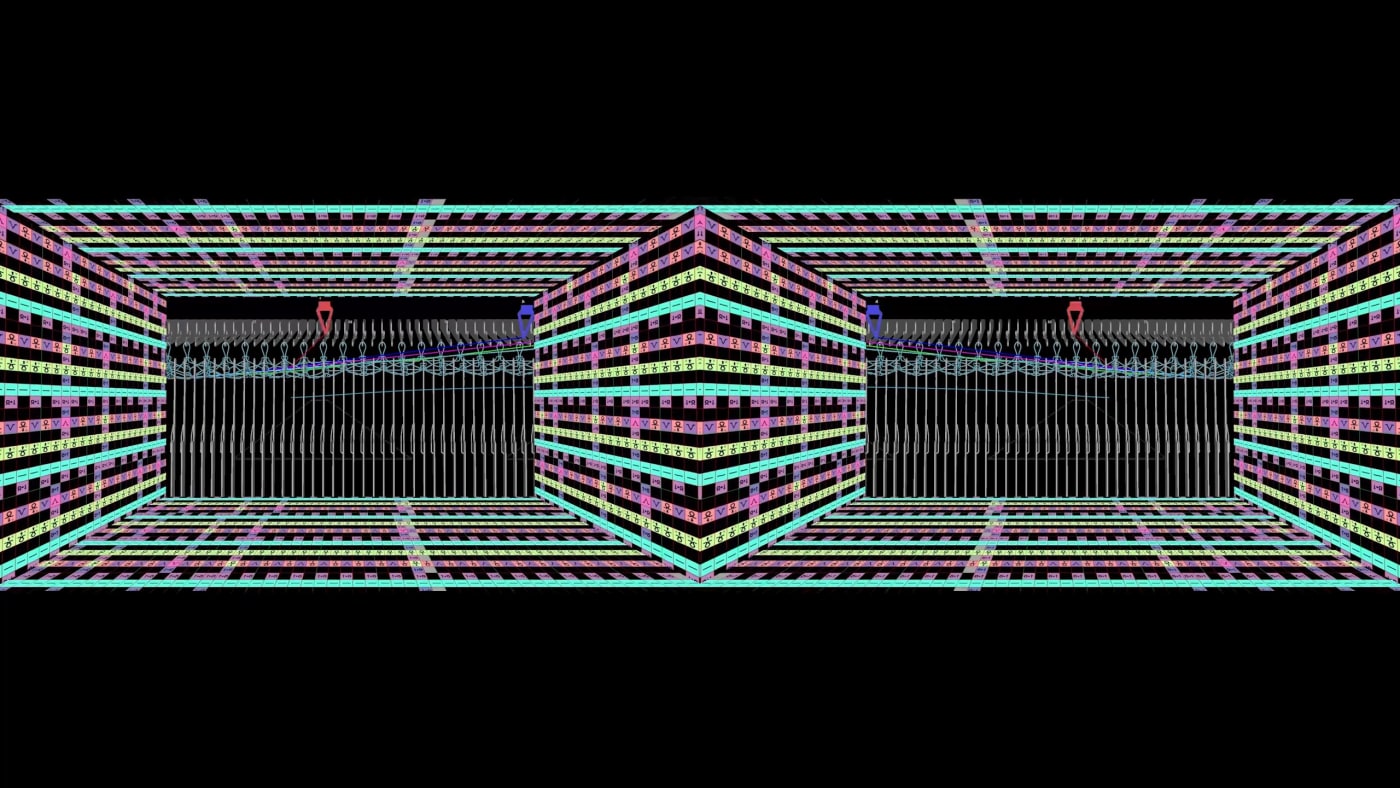 毕蓉蓉 Bi Rongrong, 纹样 XI——Laforet的砖片——视频1 Pattern XI——Laforet‘s tile—— Video 1 , 2019