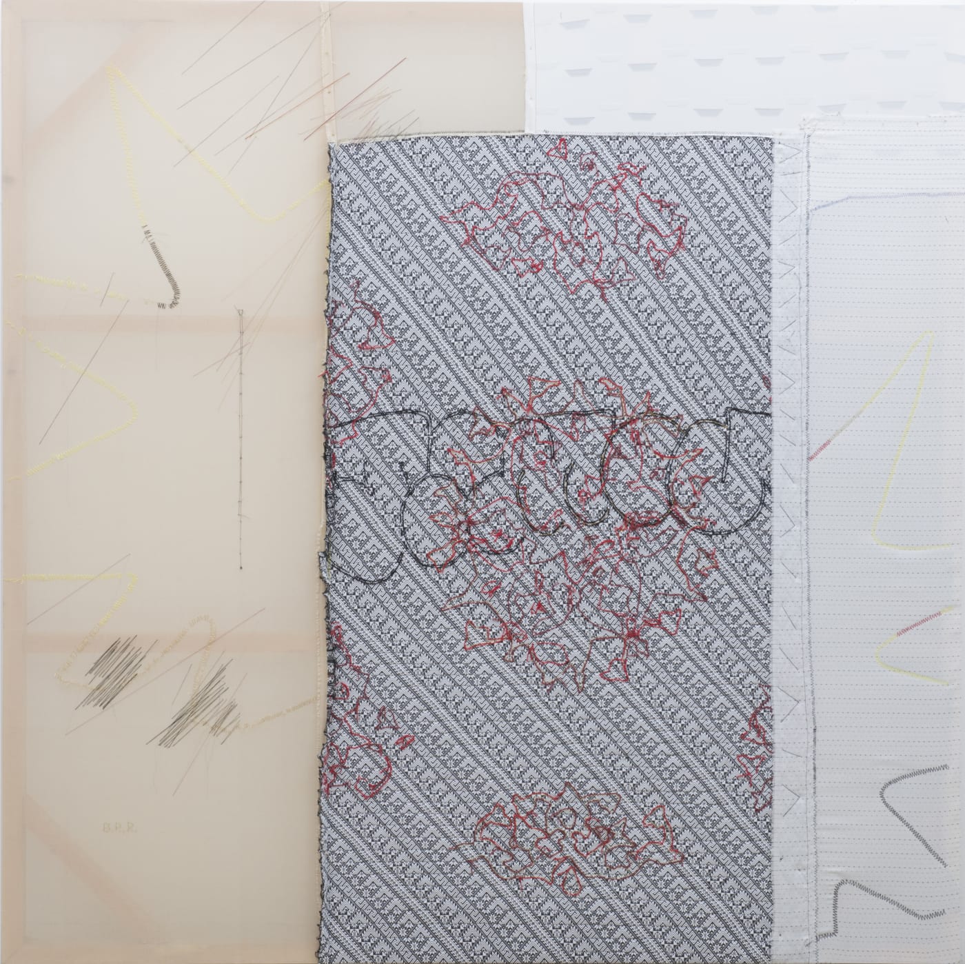 毕蓉蓉 Bi Rongrong, 织物一—奥斯曼的花瓣 Fabric No.1—Ottoman’s Peta, 2017