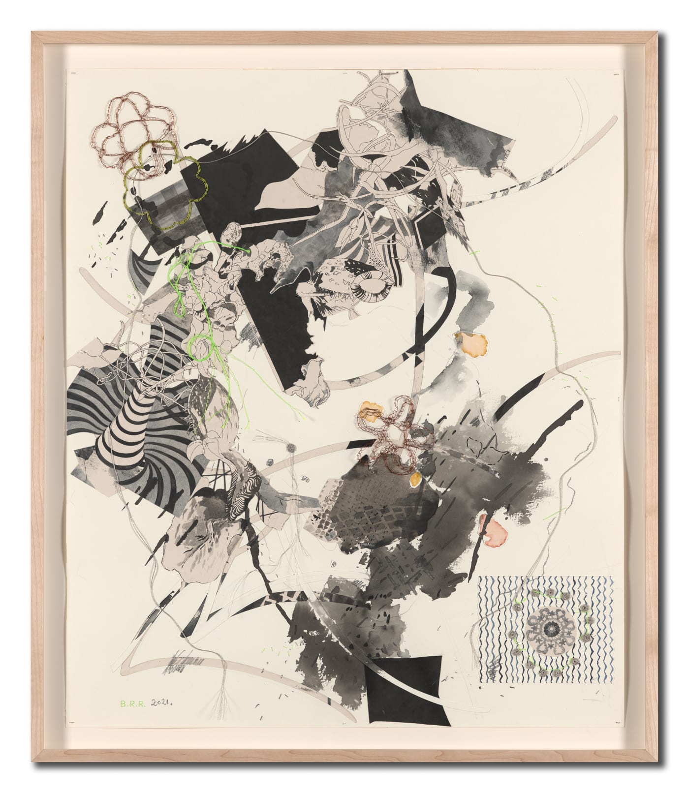 毕蓉蓉 Bi Rongrong, 平面生物——素描 I Animal in Two Dimensions—Drawing I, 2021