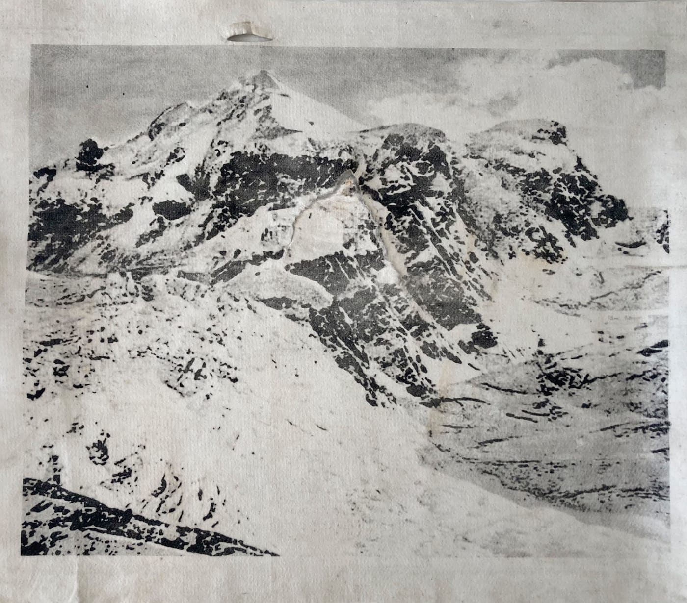 Douglas Mandry, Tschiervagletscher, from the series Monuments, 2022