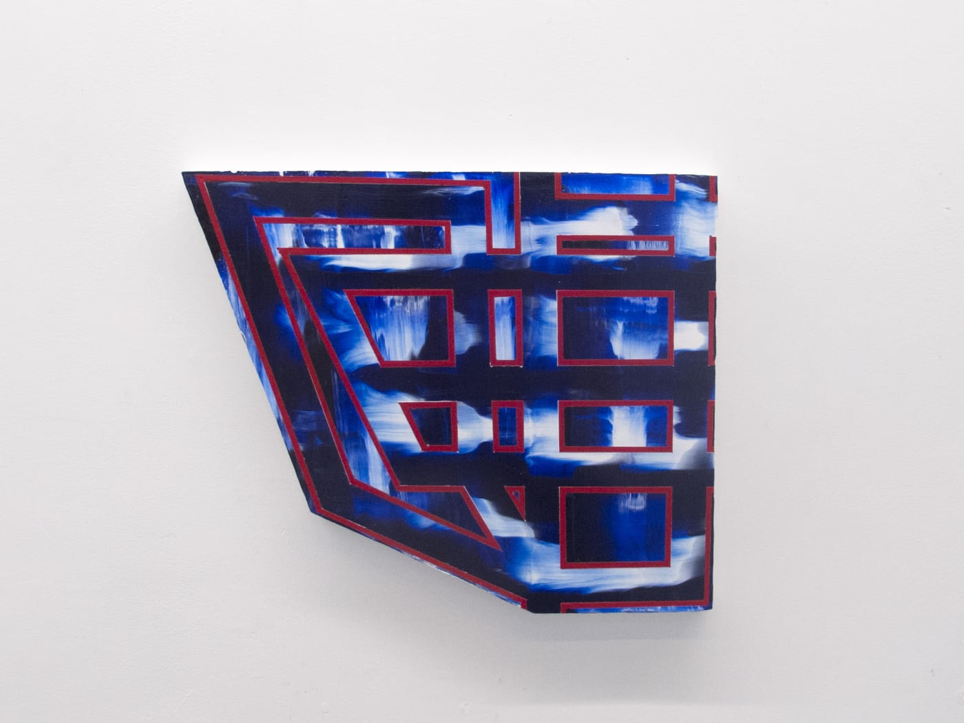 Elyce Abrams, Blue/Red, 2017