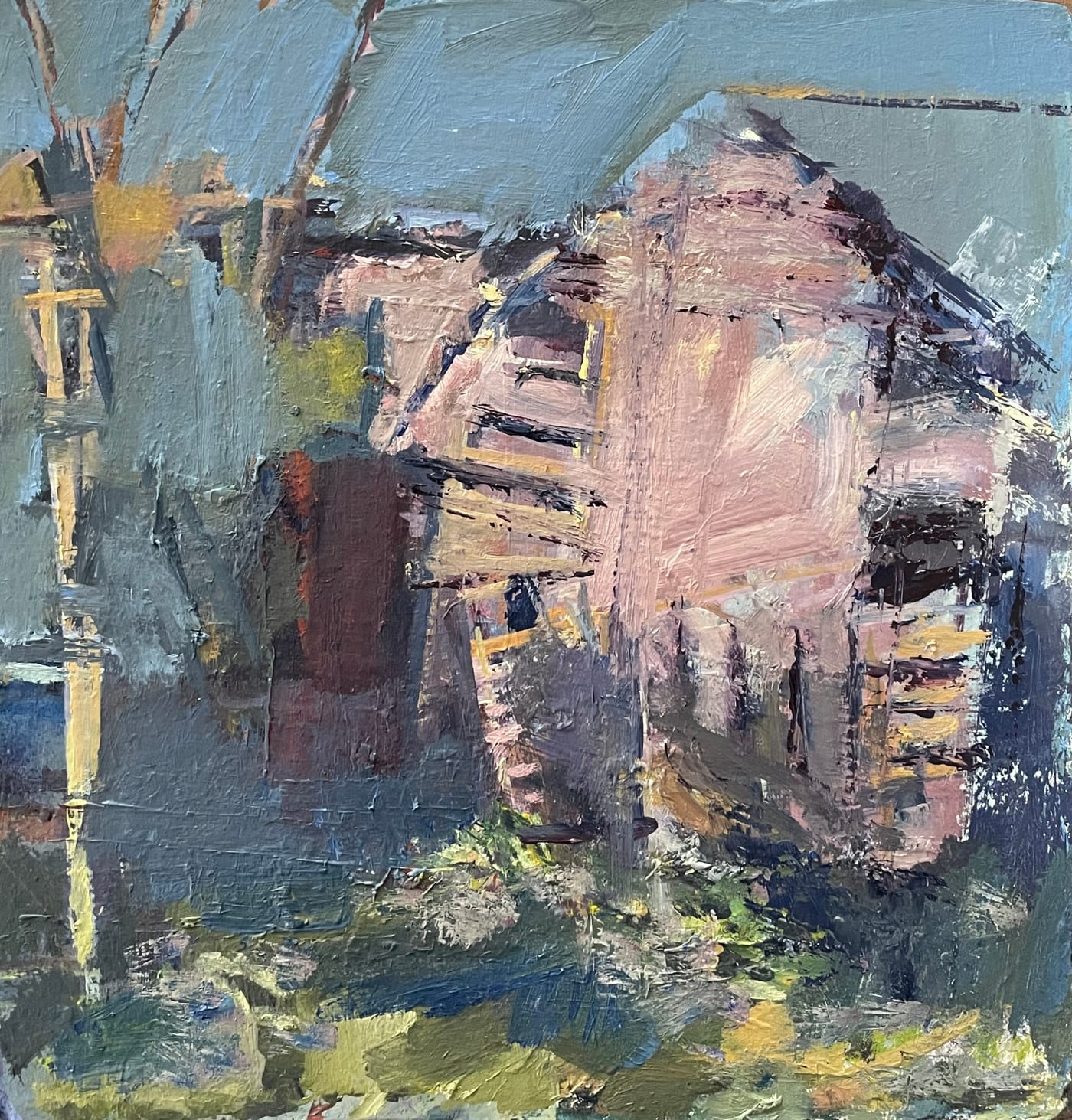 Francis Bowyer NEAC PPRWS, The Old Shed