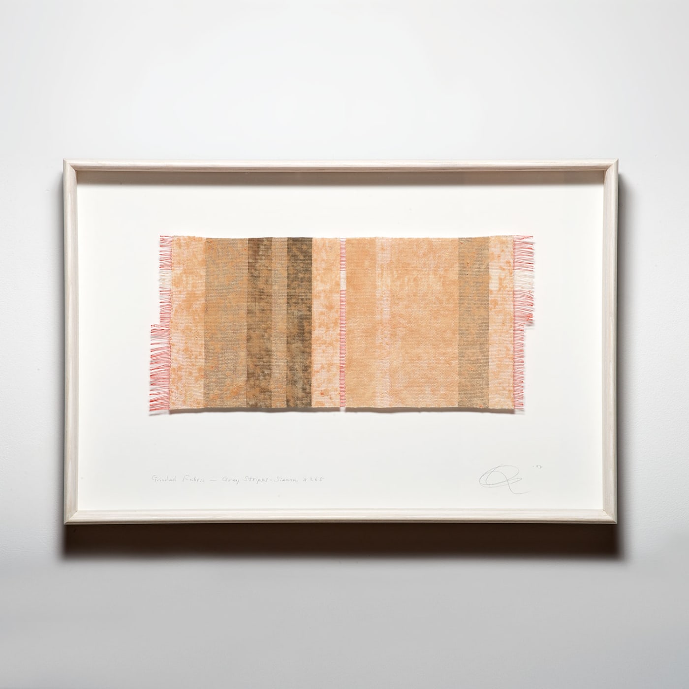 Chiyoko Tanaka, Gray Stripes Sienna #265, 2007