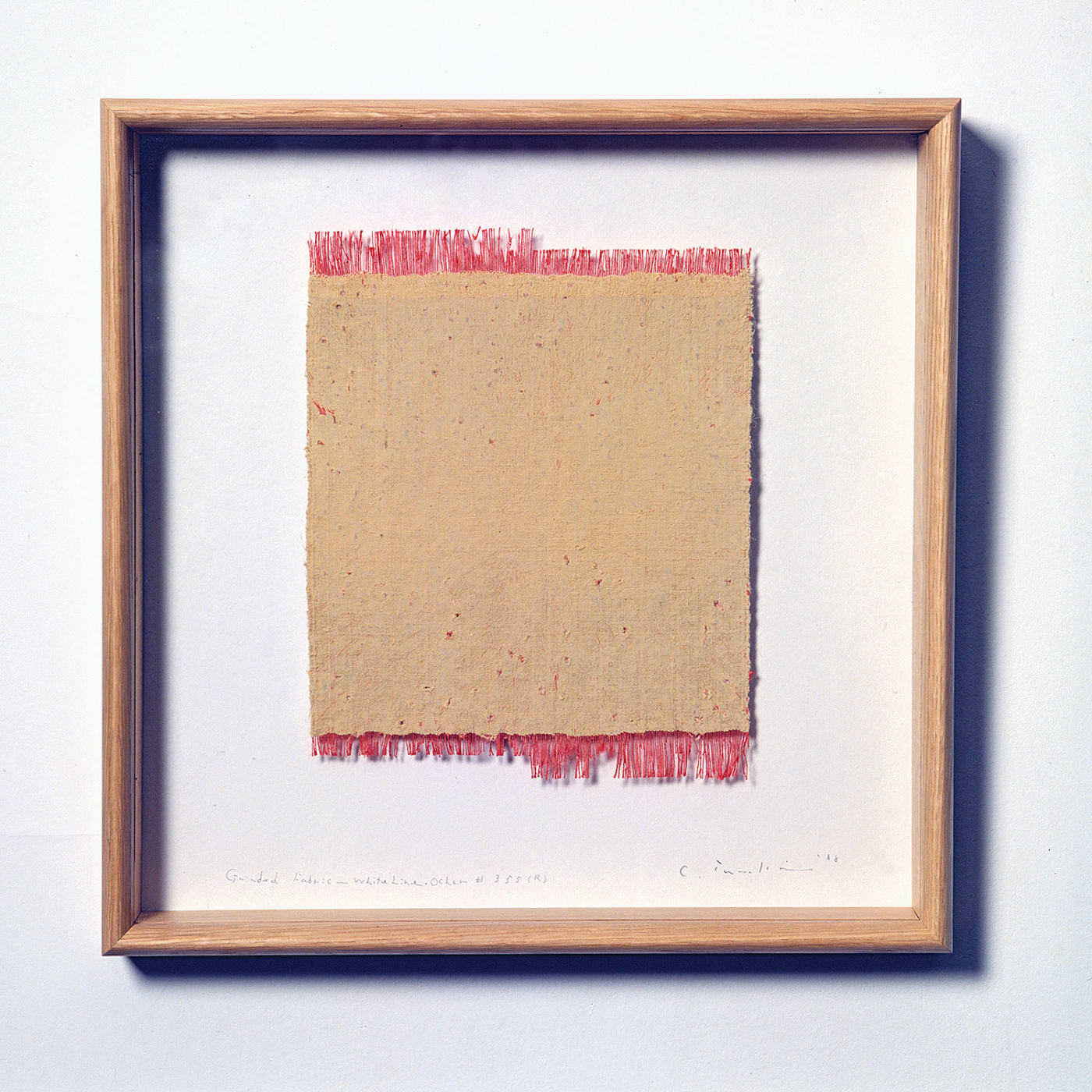 Chiyoko Tanaka, Grinded Fabric #2355, 1988