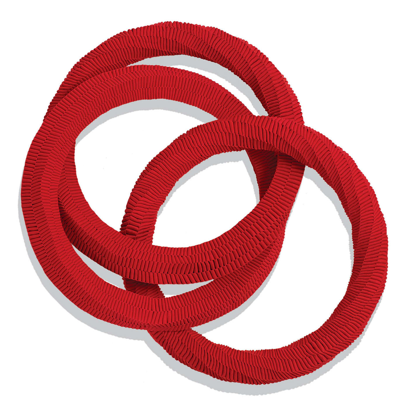 Keiji Nio, Interlacing Red, 2016