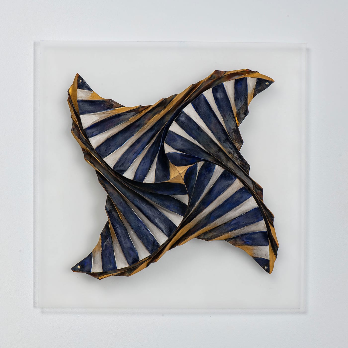 Jin-Sook So, Untitled I - Navy, 2018
