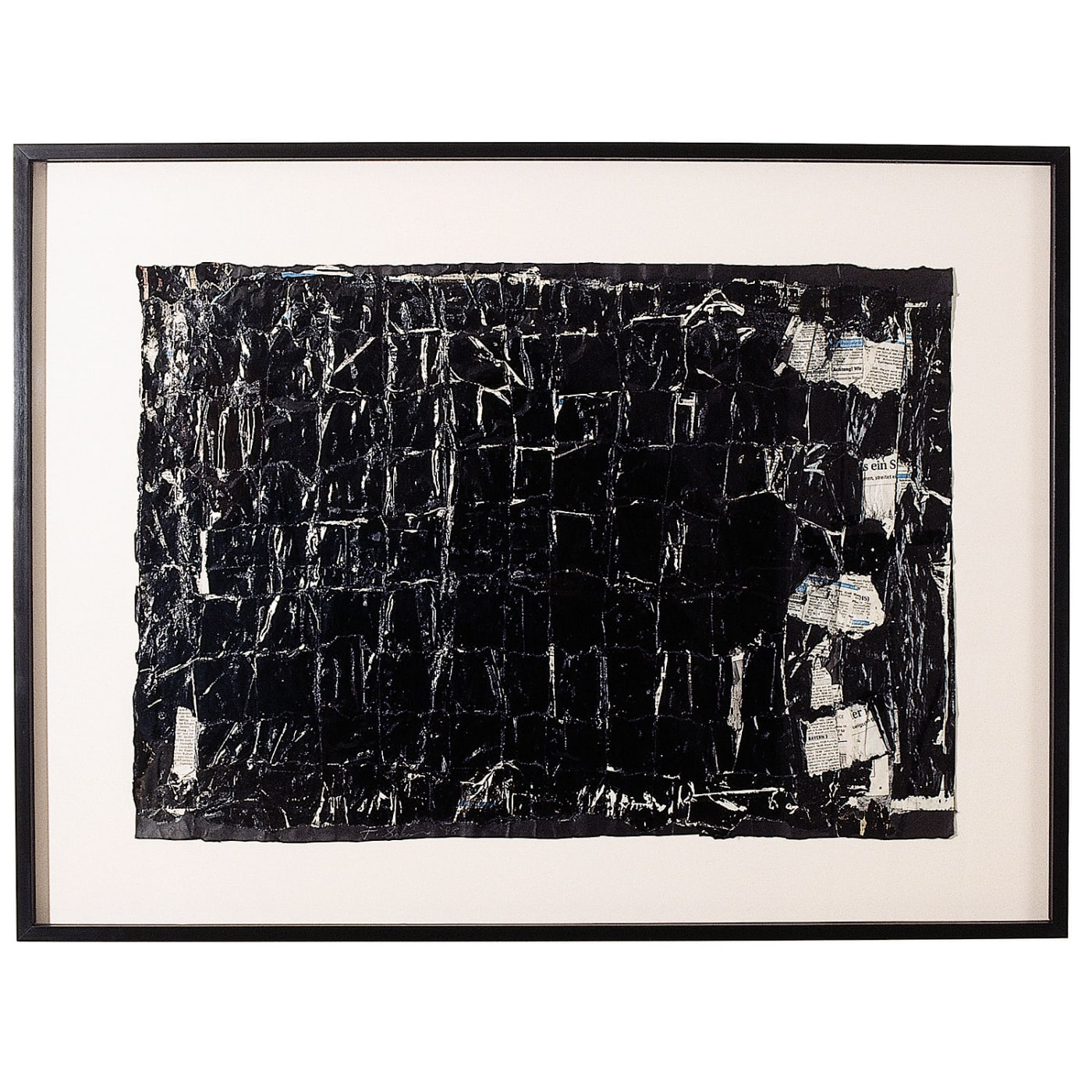 Toshio Sekiji, Black Collage, 1998