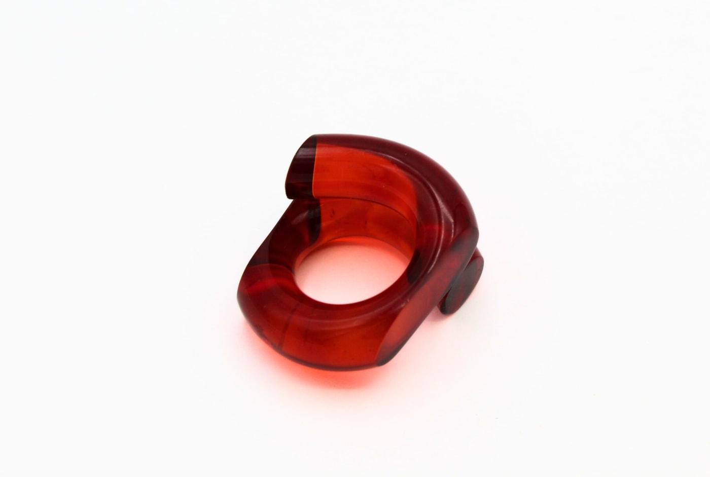 Marlene McKibbin, Acrylic Ring - Scarlet, 2025
