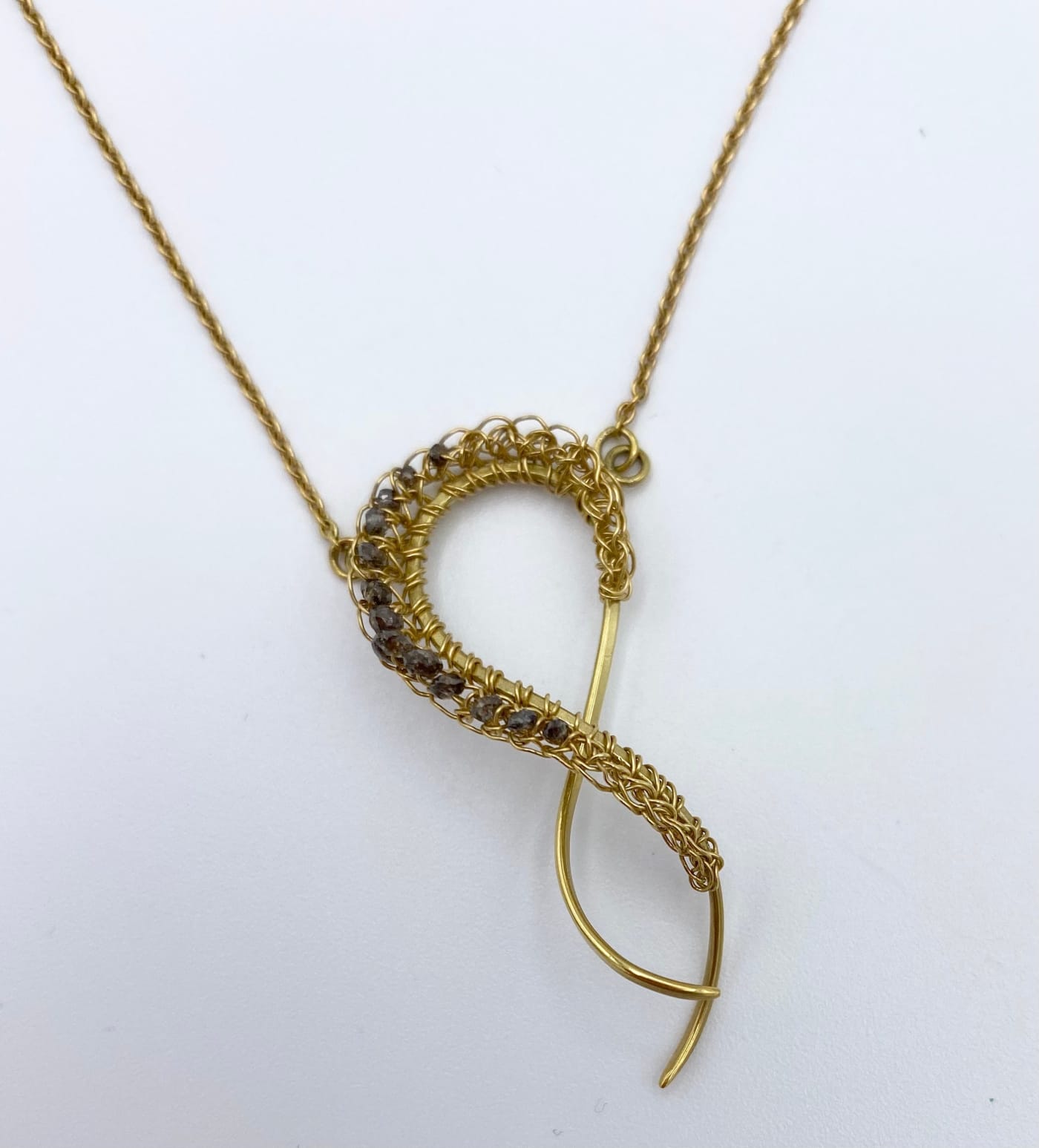 Teri Howes, Necklace - DNA twist, 2017