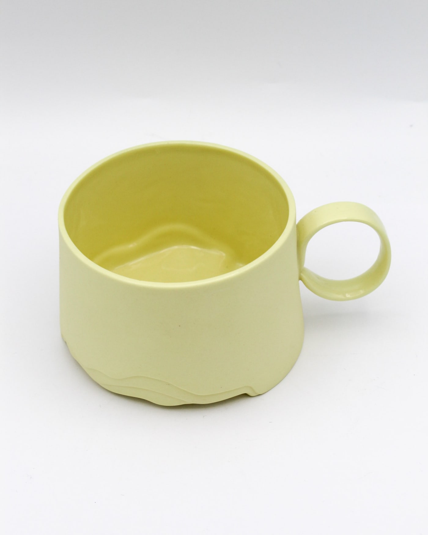 Eva Radulova, Porcelain Teacup (Yellow), 2024