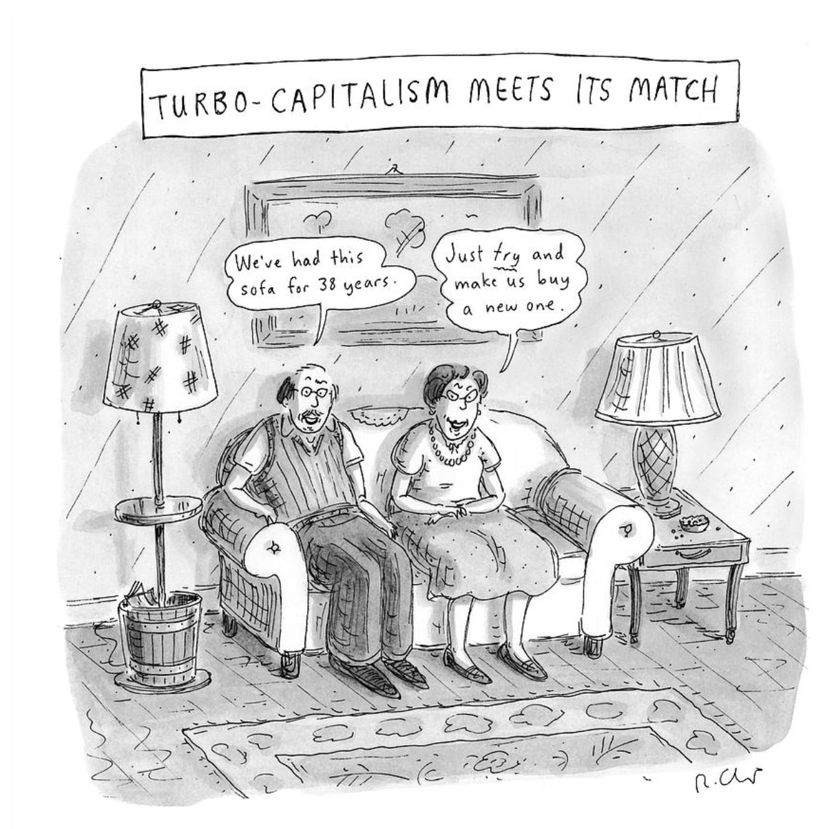 Roz Chast, Turbo Capitalism, 1999, May 10