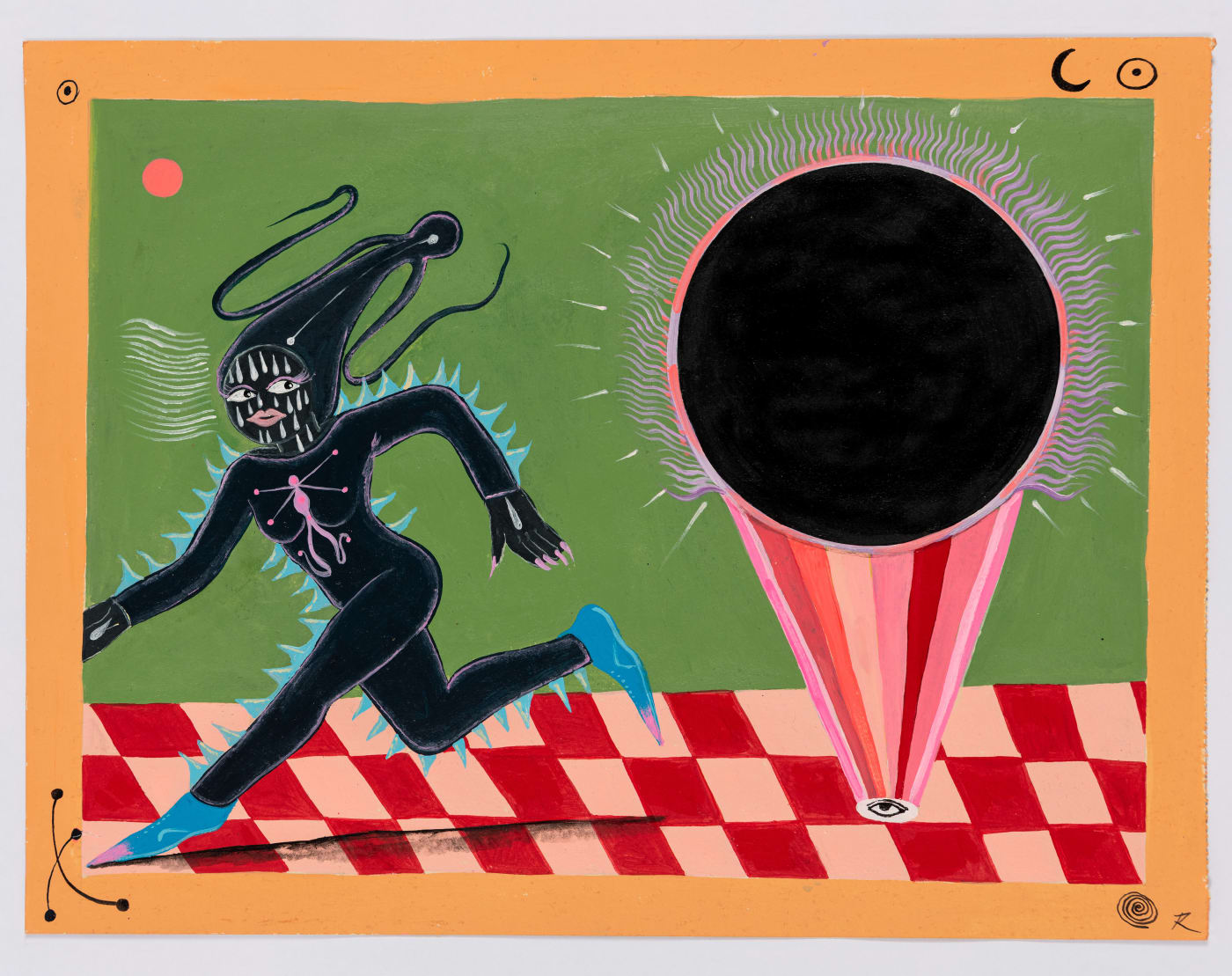 Rithika Pandey, Running from a Black Hole, 2023
