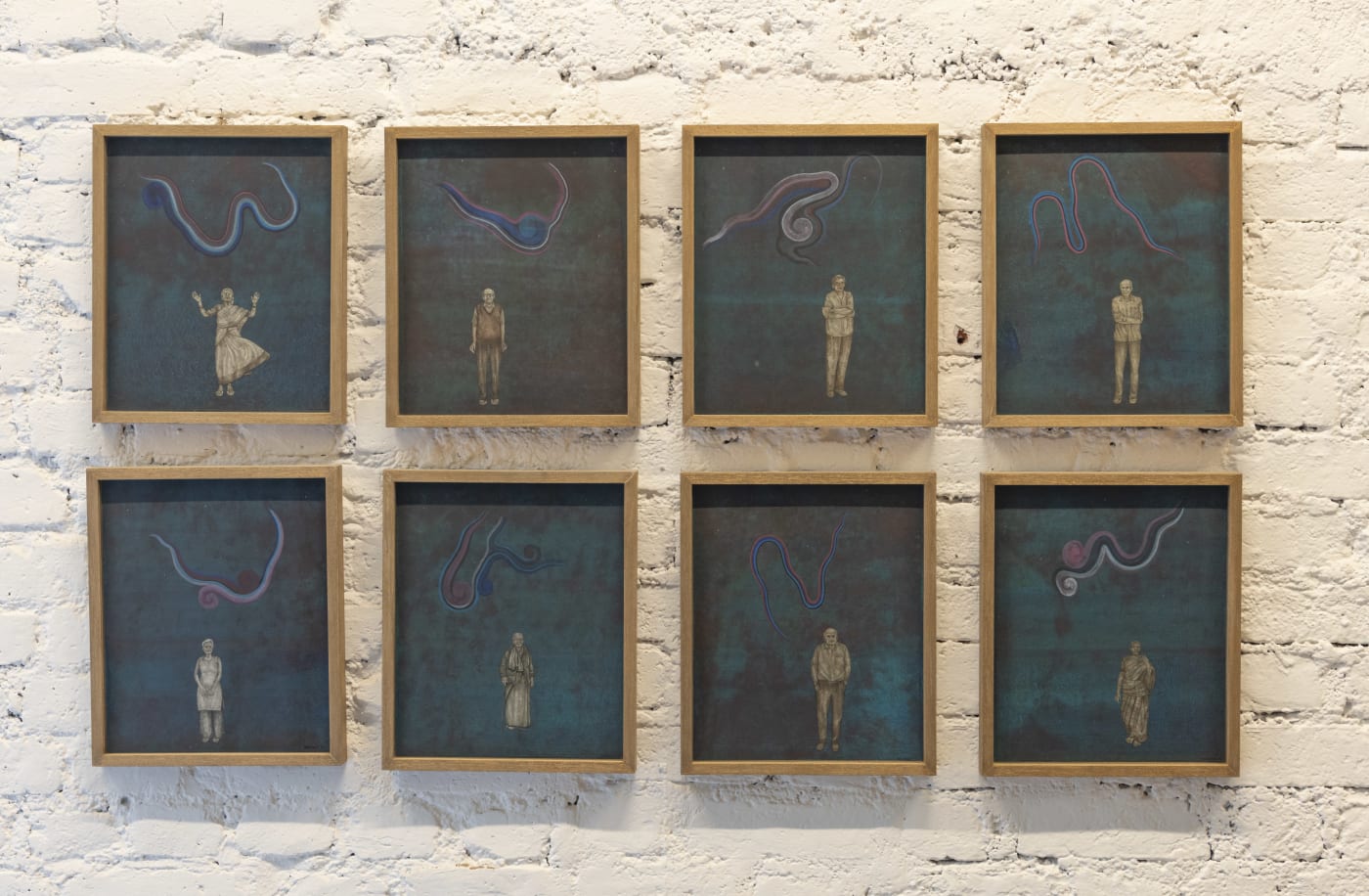Varunika Saraf, Eight Portraits for our times, 2019