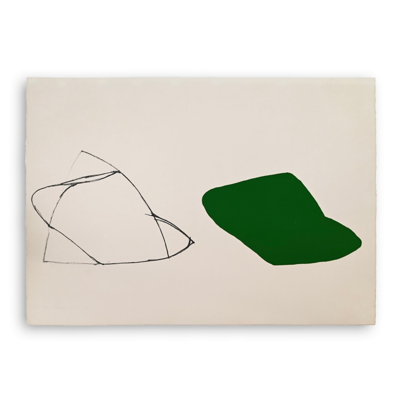 JOEL SHAPIRO, Untitled (Double Green), 1980
