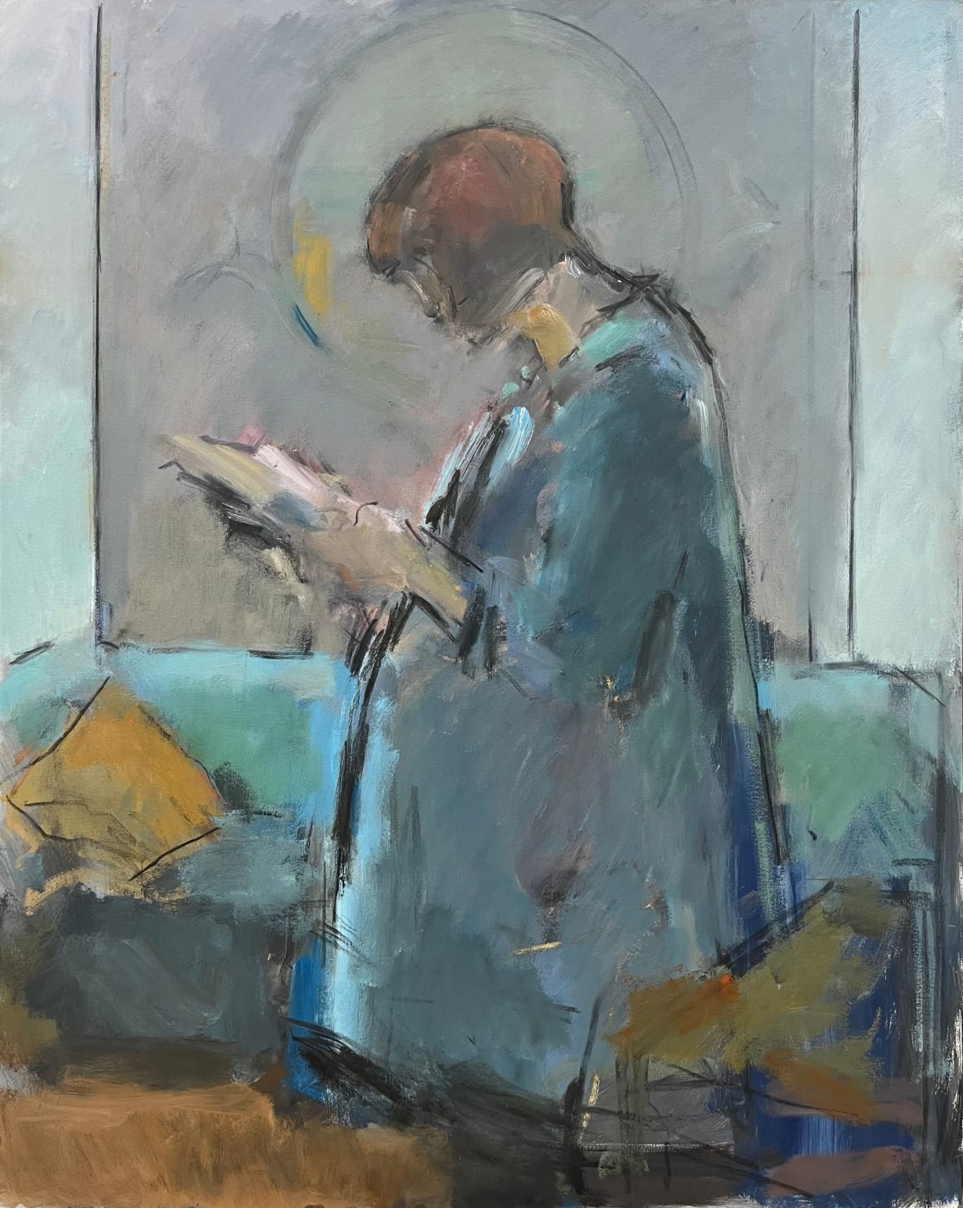 Ghislaine Howard, Rebecca: Hommage to Vermeer, 2019