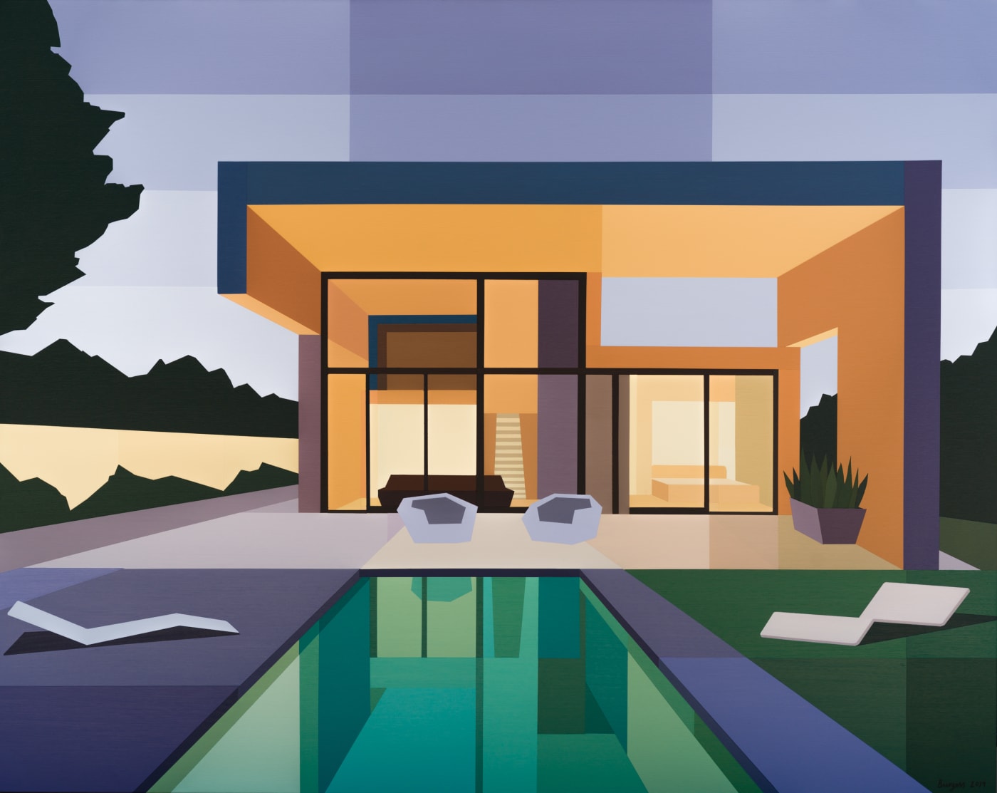Andy Burgess, The Green Pool, 2019