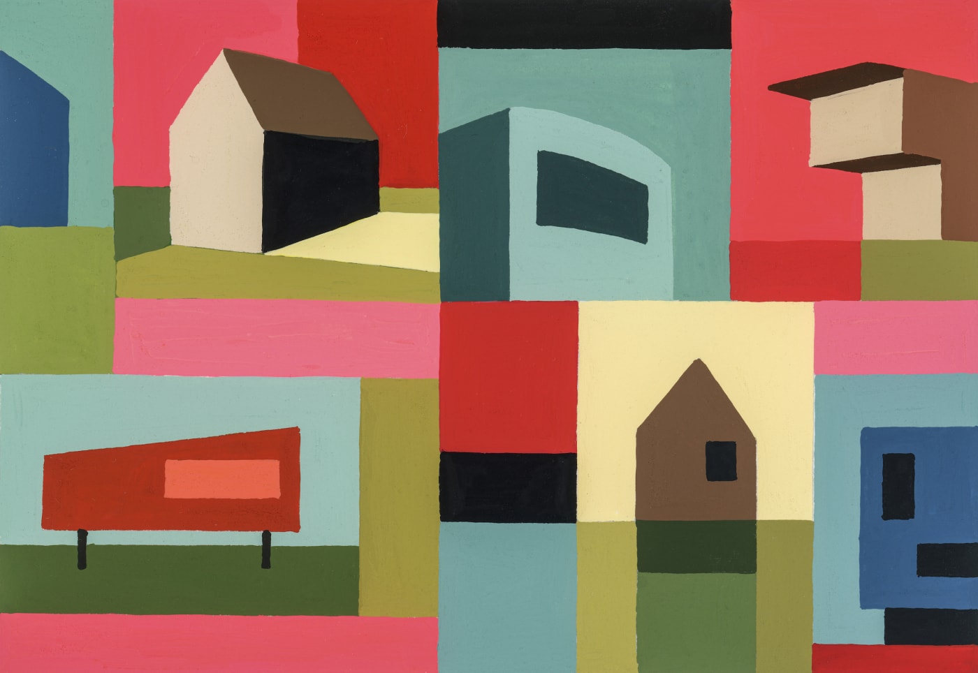 Andy Burgess, Dwellings II, 2022