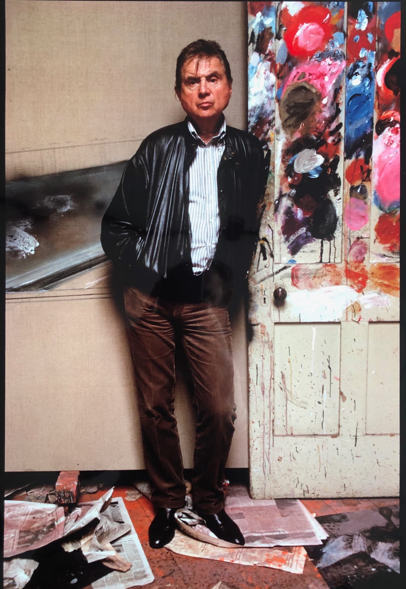 Bruce Bernard, Francis Bacon in his Studio, 2021
