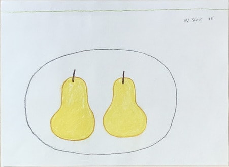William Scott, Two Pears, 1975