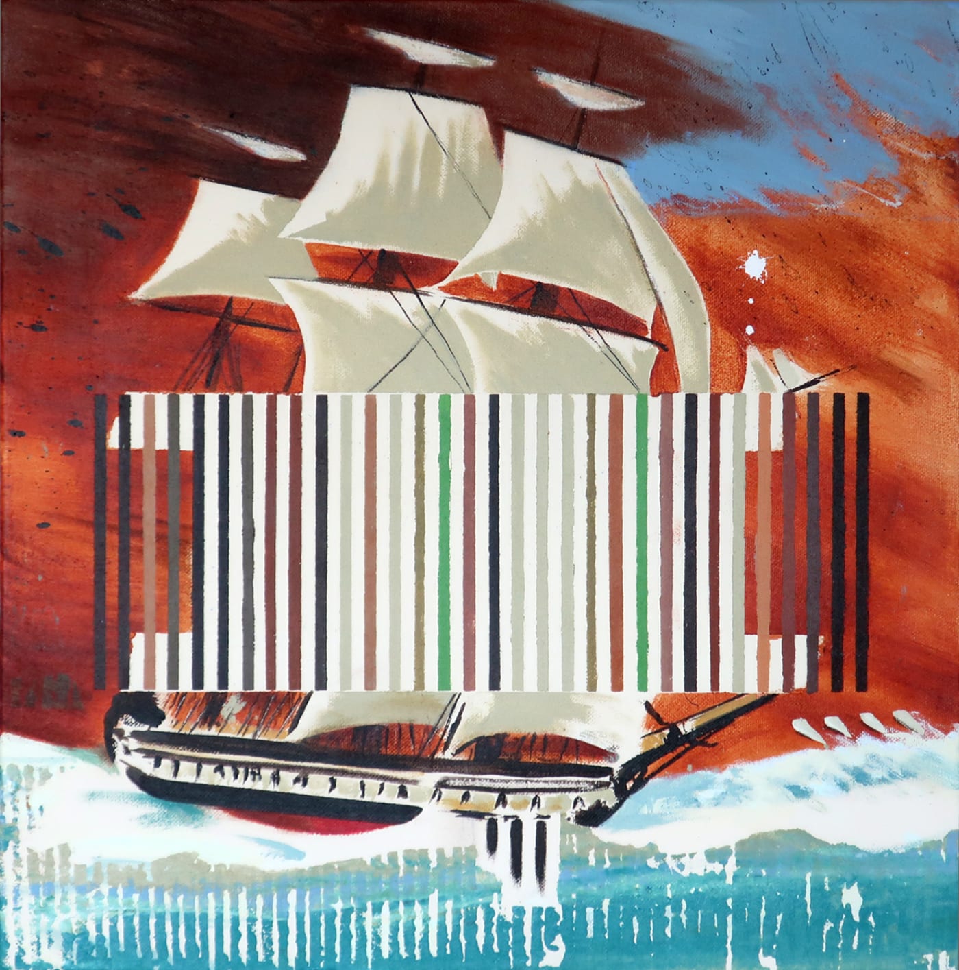 Darren Coffield, The Flying Dutchman, 2019