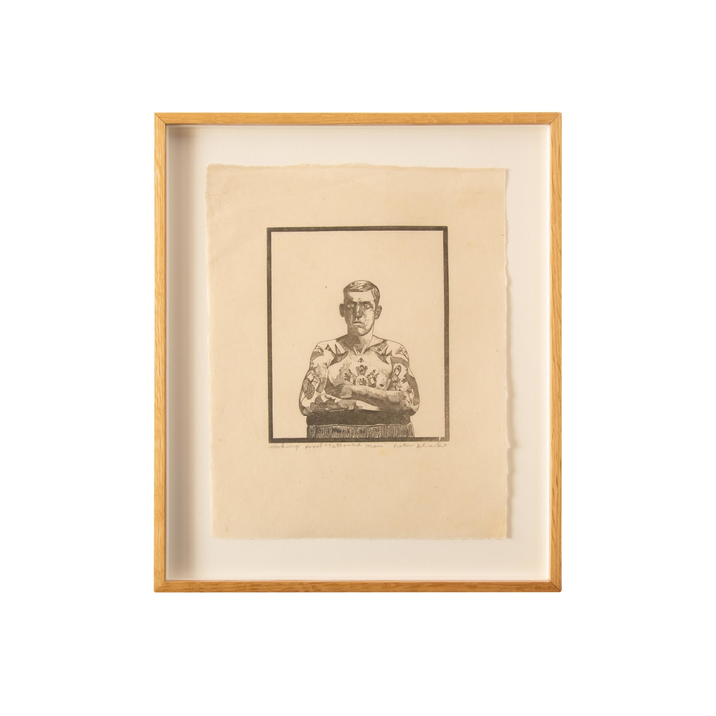 Peter Blake, Tattooed Man, 1974-78