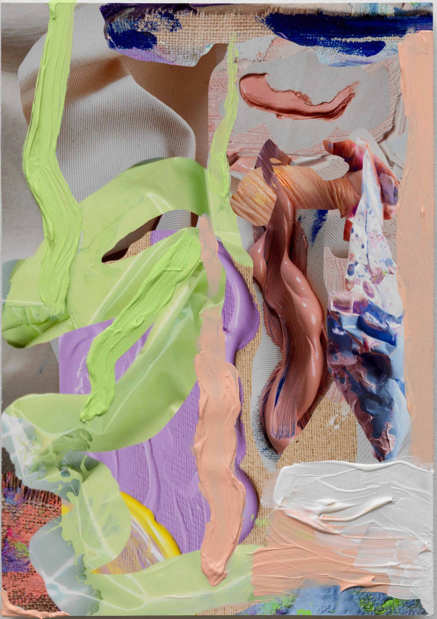 Rachel de Joode, Painting Composition #08, 2022
