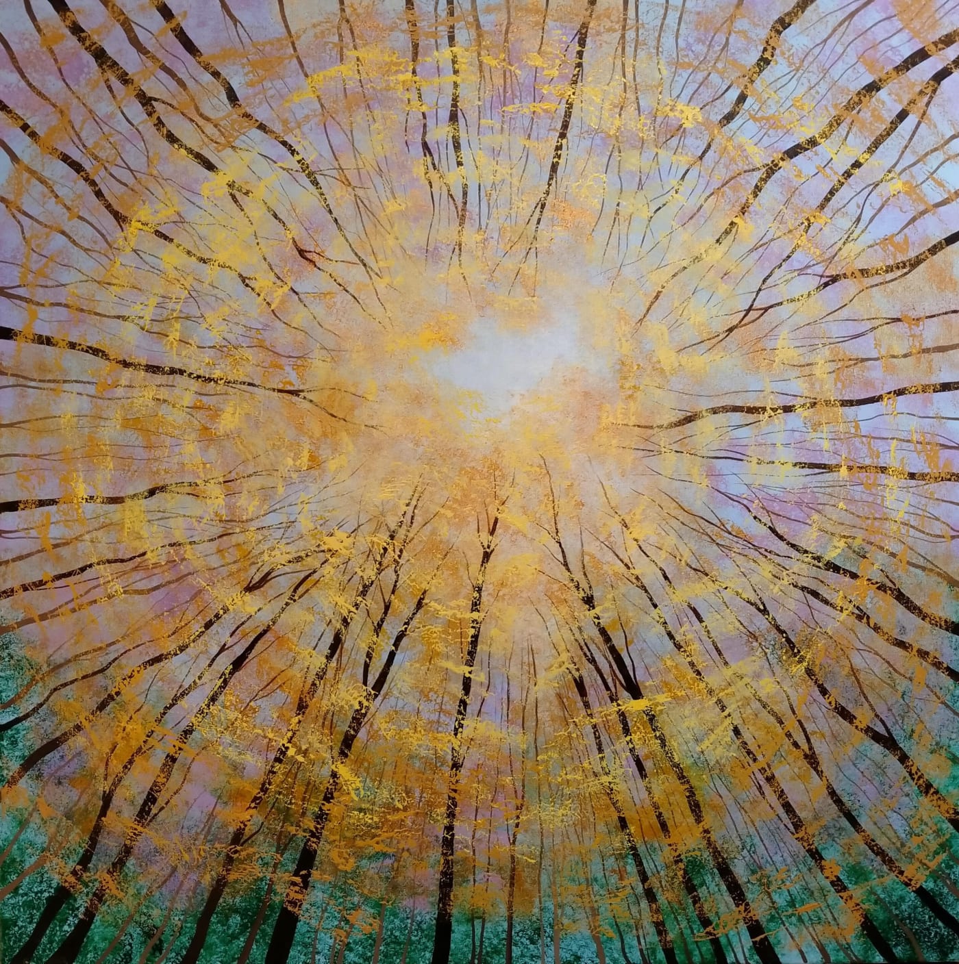 Amanda Horvath, Woodland Sky Gazing, 2021