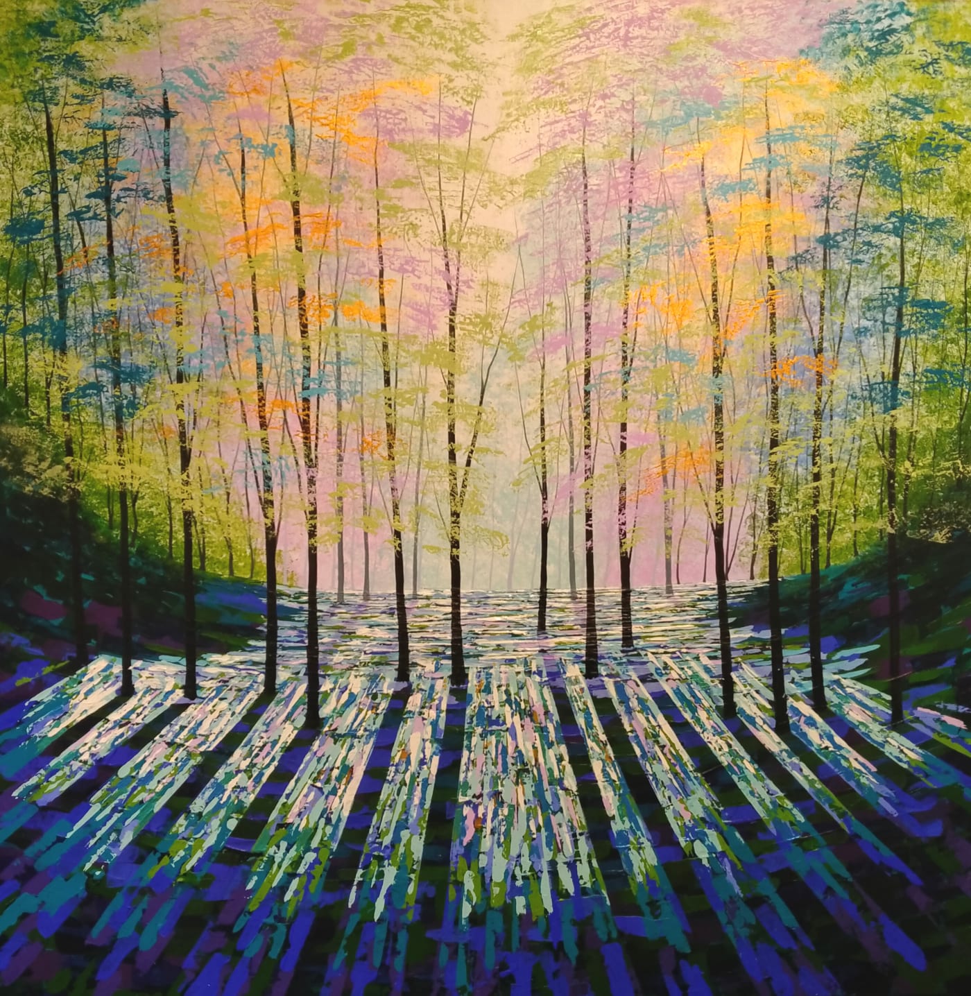 Amanda Horvath, Tranquility Blue, 2020