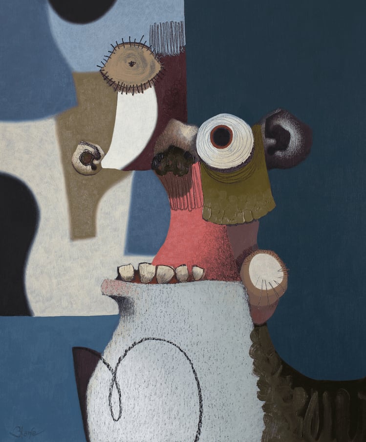 Carlos Blanco Artero, Blue, 2020
