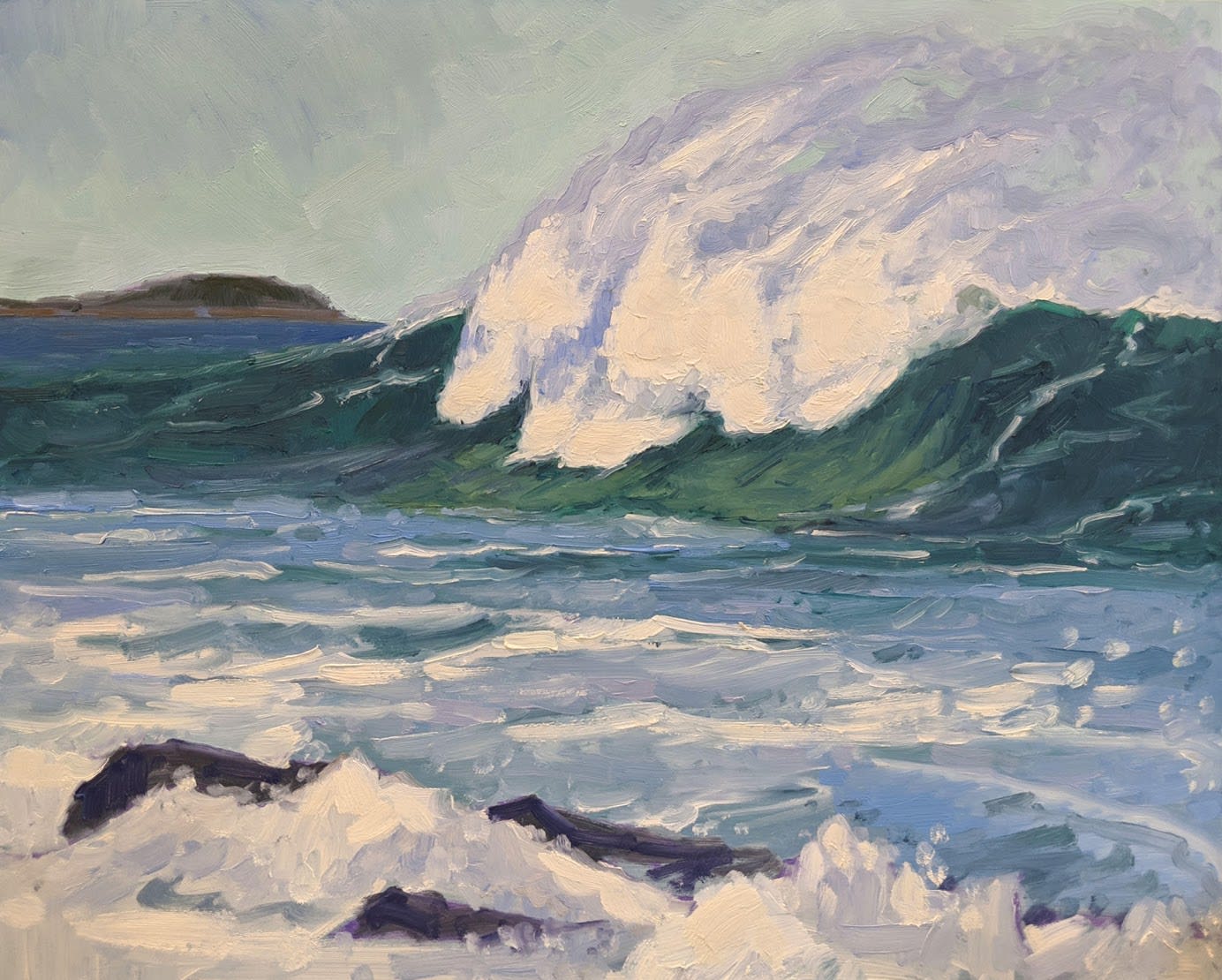 Ben Lussier, Breaking Wave, Prout's Neck