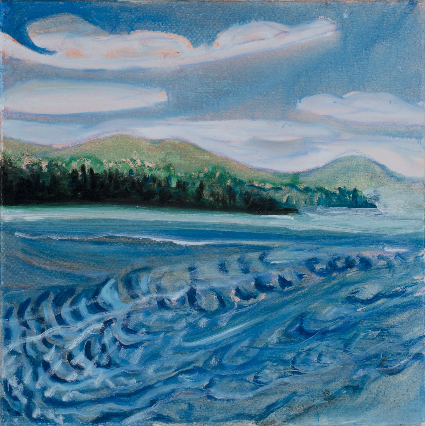 Brita Holmquist, White Line