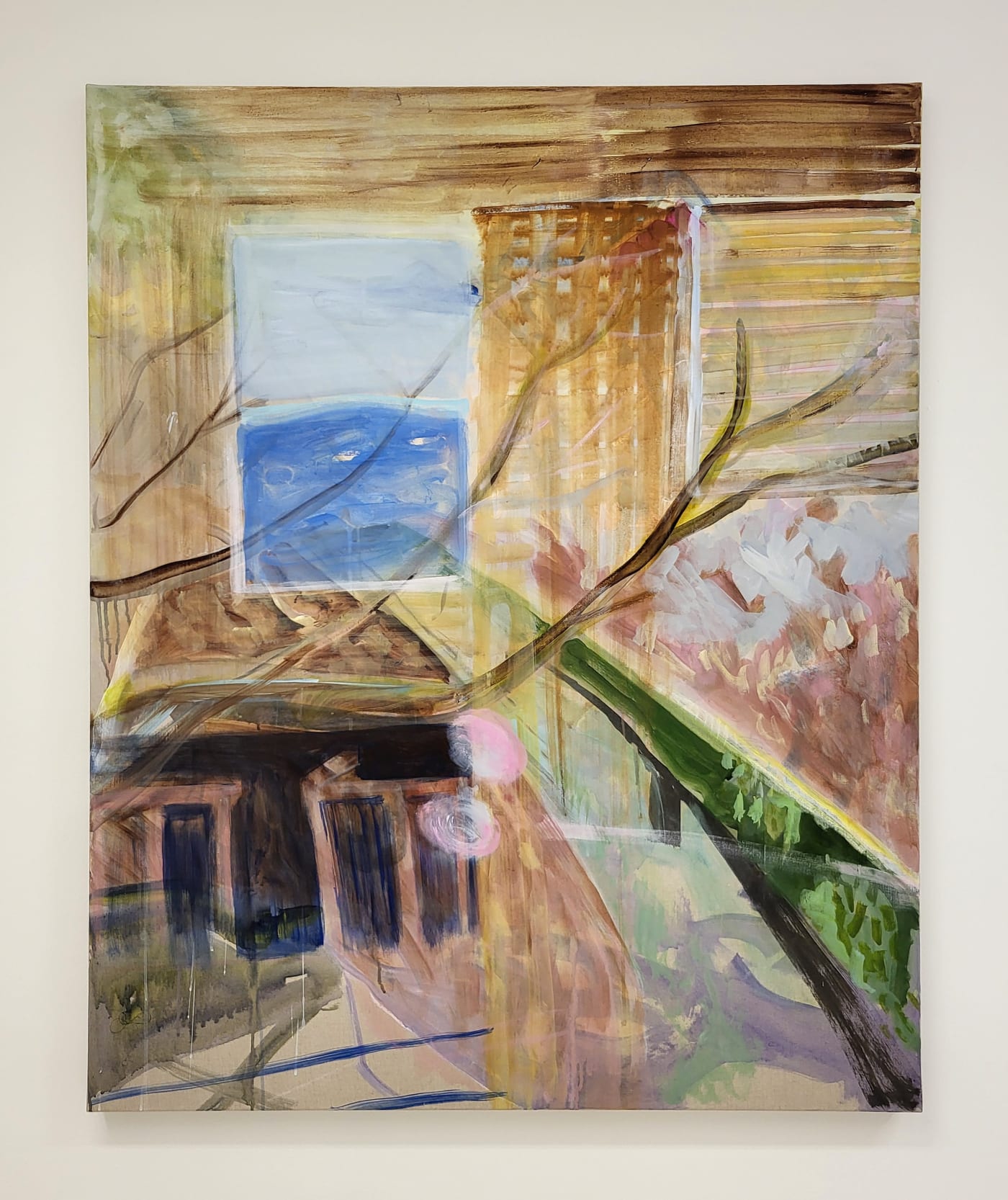 Yayoï GUNJI, 7 ri beach over Kyoto, 2023
