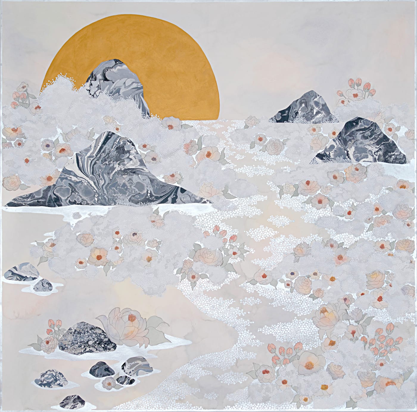 Crystal Liu, the fog, "in waves", 2019