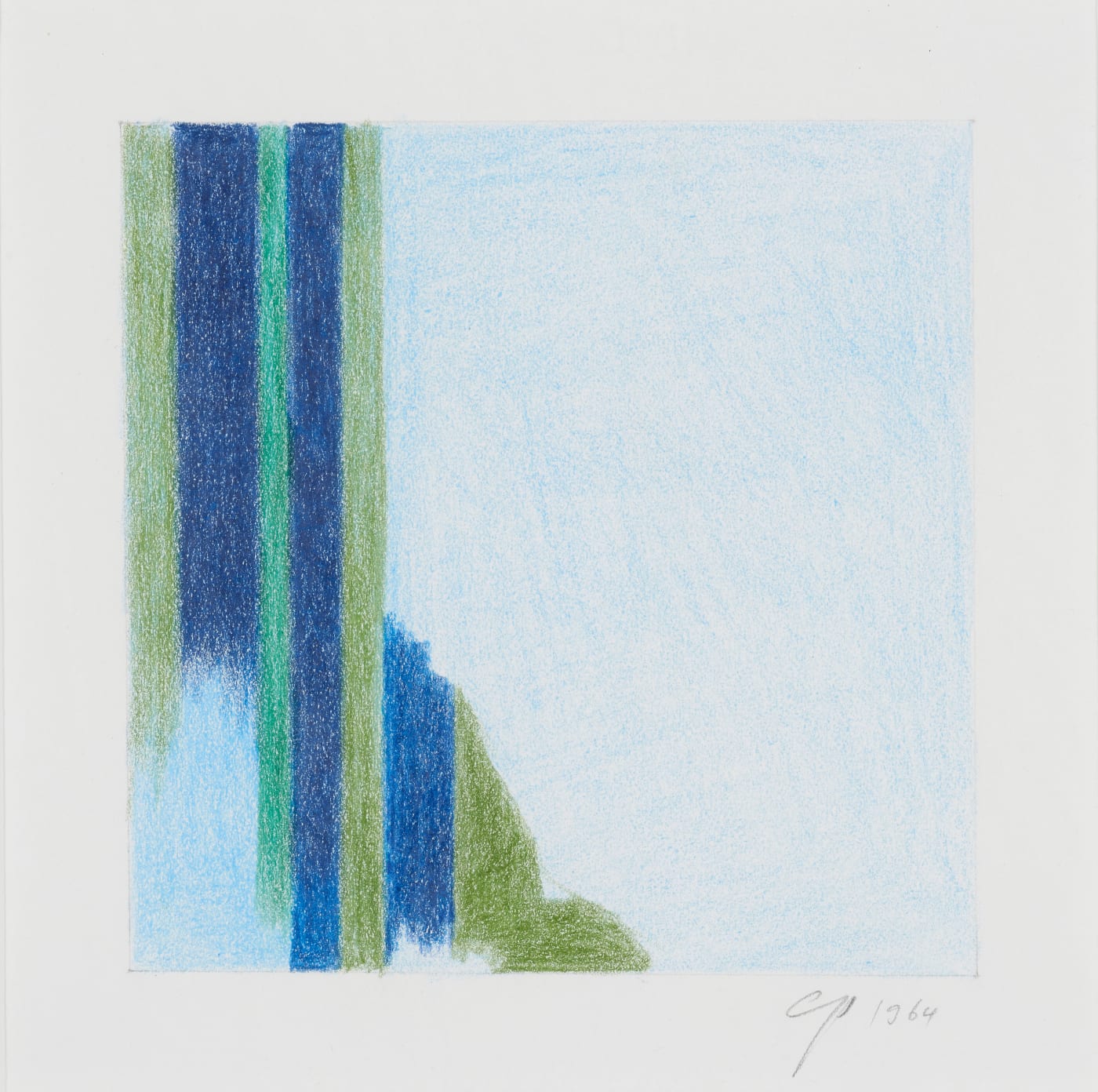 Charles Pollock, Crayon #21, 1964