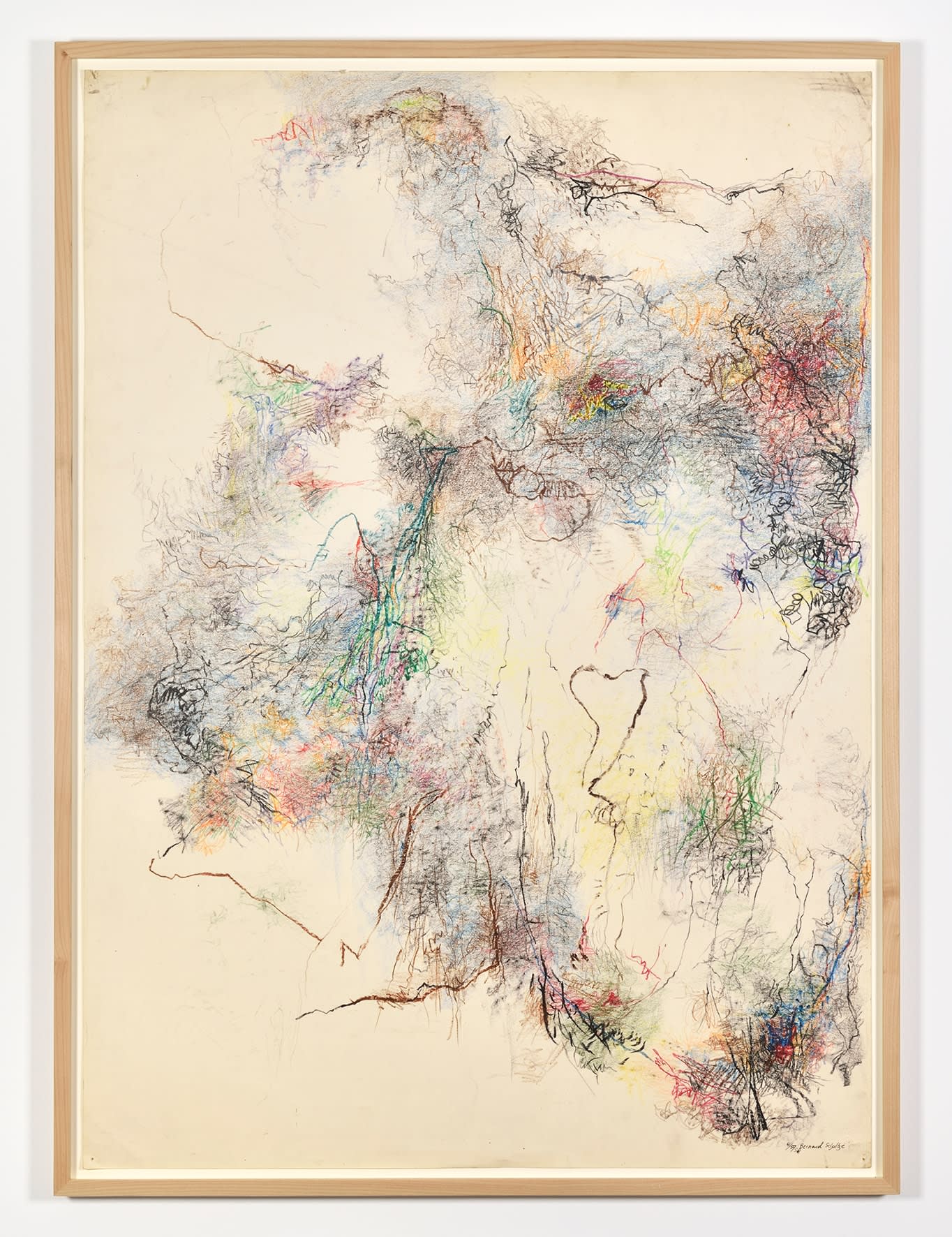 Bernard Schultze, Sans titre, 1958-59