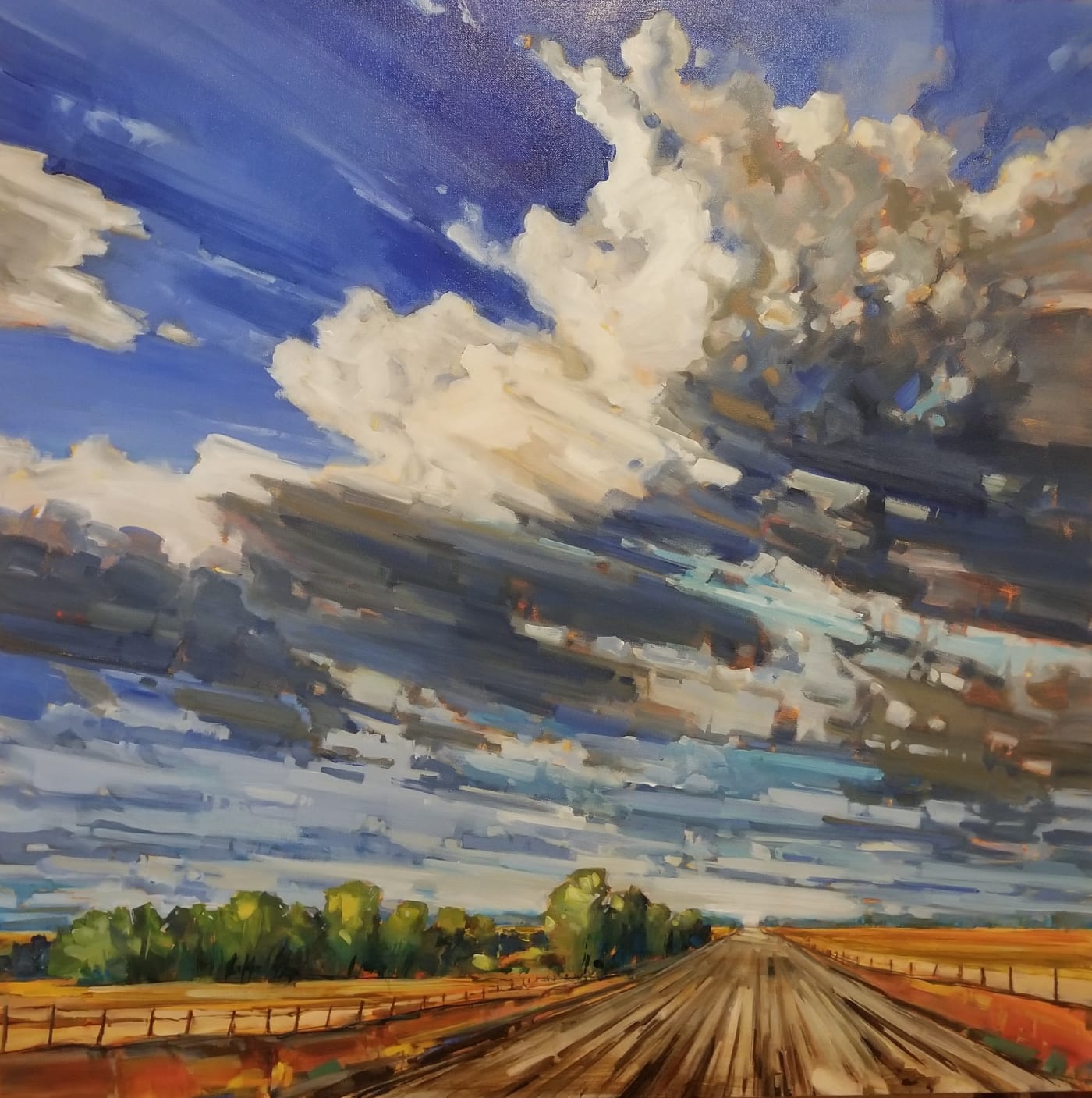 Holly Dyrland, Under Billowing Skies