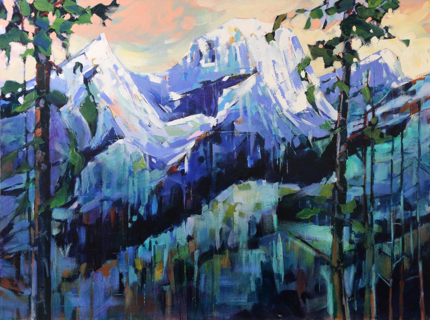 Verne Busby, The Fernie Three Sisters - Mt Trinity