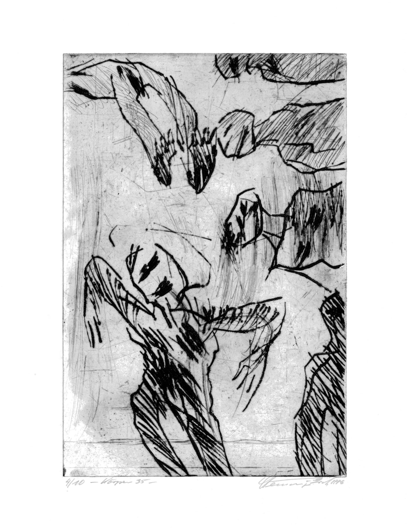 Erich Steininger, "Körper 35", 1986