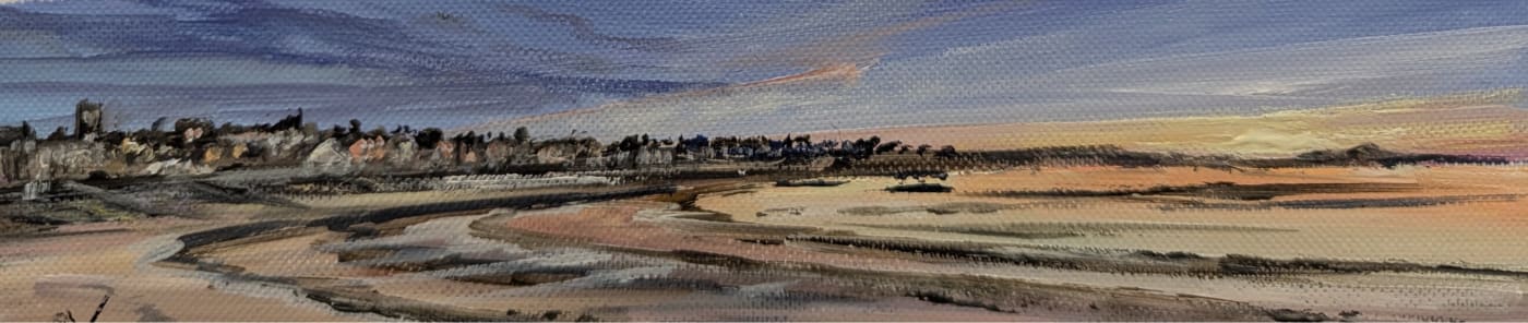 Allison Young, Late Summer Sunset North Berwick