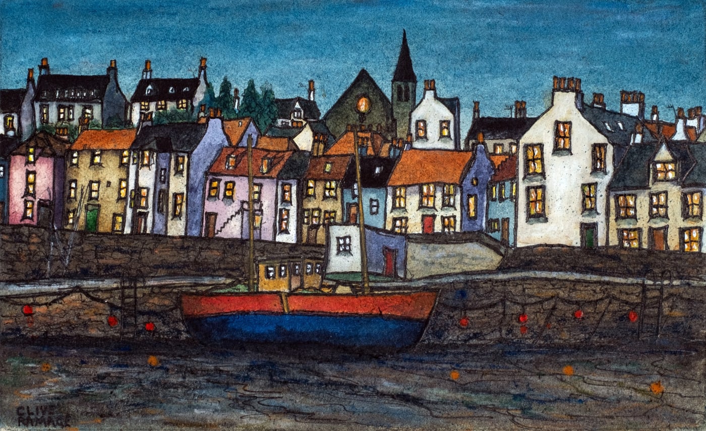 Clive Ramage, St Monans, Harbour, 2020