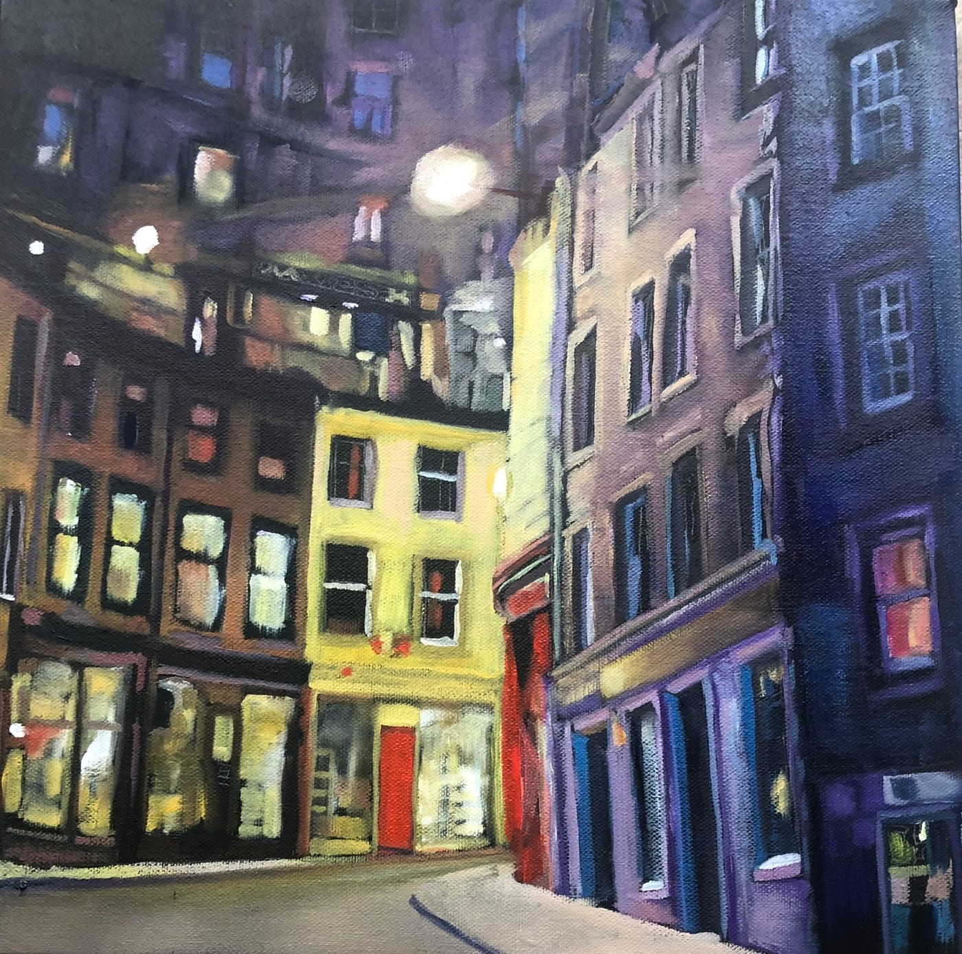 Wendy Davidson, Victoria Street from the West Bow