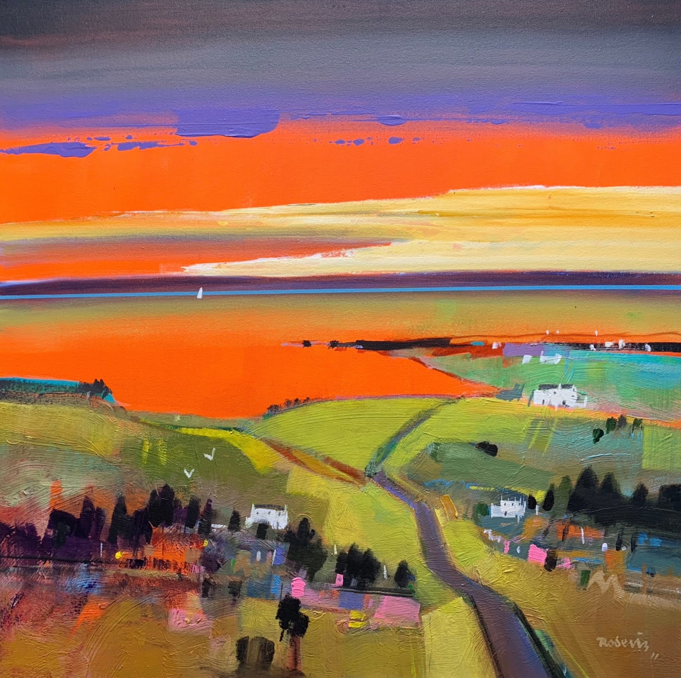 Ken Roberts, An April Evening