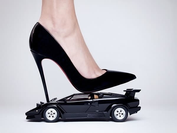 Tyler Shields, Lamborghini High Heel, 2016