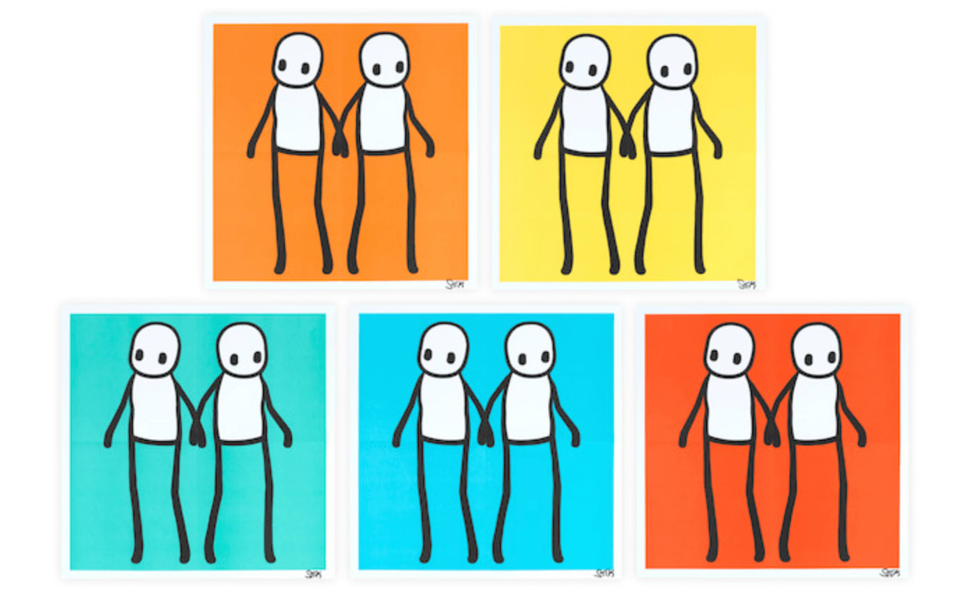 STIK, Holding Hands , 2020